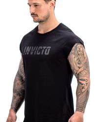 CAMISETA INVICTO LIMITED PRETA J-001