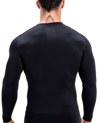 CAMISETA MANGA LONGA INVICTO LIMITED PRETA L-001