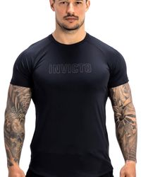 CAMISETA DRY INVICTO LIMITED PRETA C-002