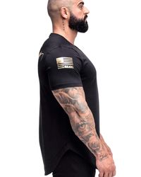 CAMISETA FLAG PRETA