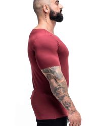 CAMISETA FREEDOM BASIC BORDÔ