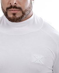 CAMISETA MANGA LONGA NEW XXI BRANCA