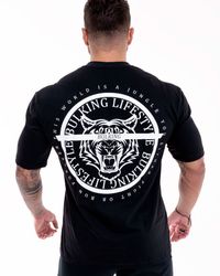 CAMISETA TIGER PRETA