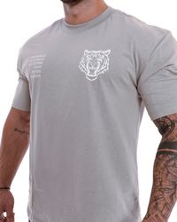 CAMISETA TIGER CINZA