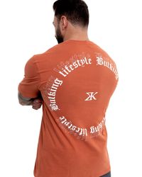 CAMISETA CIRCLE TERRACOTA