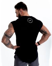 CAMISETA ROCK CIRCLE PRETA