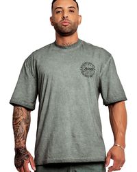 CAMISETA WASH VERDE