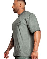 CAMISETA WASH VERDE