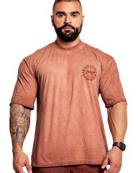 CAMISETA WASH BORDÔ