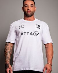 CAMISETA ATTACK BRANCA