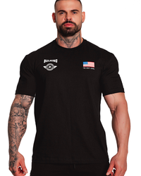 CAMISETA ARMY USA PRETA