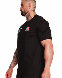 CAMISETA ARMY USA PRETA