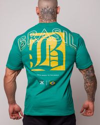 CAMISETA DO BRASIL SIGN VERDE