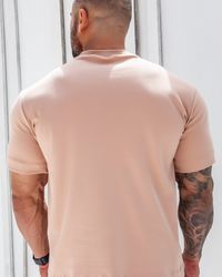 CAMISETA OVERSIZED ESSENTIAL BEGE