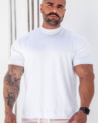 CAMISETA OVERSIZED ESSENTIAL BRANCA