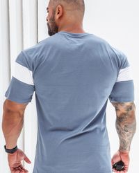 CAMISETA COLLEGE AZUL