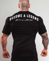 CAMISETA ATHLETE RETRÔ PRETA