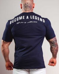 CAMISETA ATHLETE RETRÔ AZUL