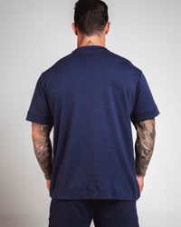 CAMISETA SIGN OVERSIZED AZUL