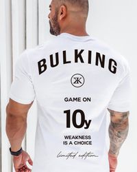 CAMISETA BULKING 10Y BRANCA