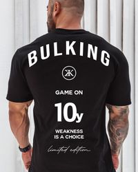 CAMISETA BULKING 10Y PRETA