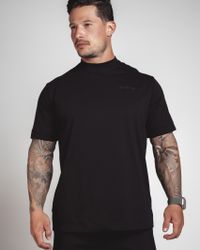 CAMISETA OVERSIZED PEACE PRETA