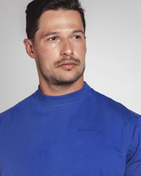 CAMISETA OVERSIZED PEACE AZUL