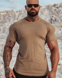 CAMISETA NEW VISION BEGE