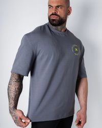 CAMISETA HUSTLE CINZA