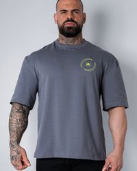 CAMISETA HUSTLE CINZA
