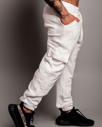 CALÇA JOGGER ATTACK BRANCA