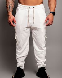 CALÇA JOGGER ATTACK BRANCA
