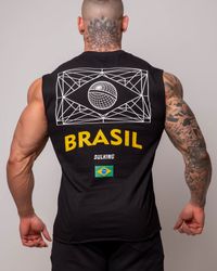 REGATA DO BRASIL FLAG PRETA