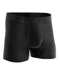 CUECA BOXER PRETA C/ ELAST PRETO