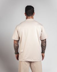 CAMISETA OVERSIZED BRONX BEGE