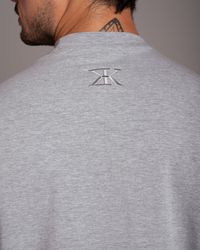 CAMISETA OVERSIZED HALF MESCLA