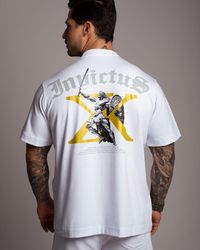 CAMISETA OVERSIZED SPARTAN BRANCA