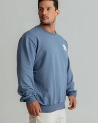 CASACO MONOGRAM AZUL