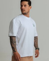CAMISETA REAL BLOOD OVERSIZED BRANCA