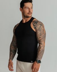 REGATA CANELADA BK PRETO