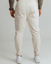 CALÇA RETA OLD BEGE