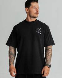 CAMISETA OVERSIZED MONEY PRETA