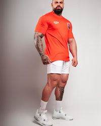 CAMISETA ATHLETE RETRÔ VERMELHA