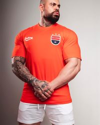 CAMISETA ATHLETE RETRÔ VERMELHA