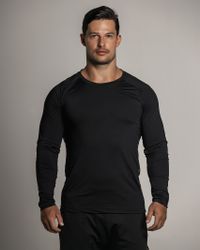 CAMISETA ML INVICTO BLACK PERFORMANCE