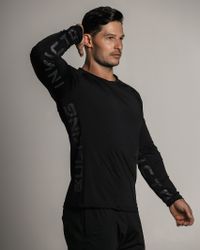CAMISETA ML INVICTO BLACK PERFORMANCE