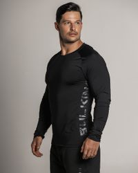 CAMISETA ML INVICTO BLACK PERFORMANCE
