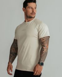CAMISETA EVOLUTION BEGE
