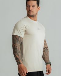 CAMISETA EVOLUTION BEGE