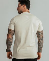 CAMISETA EVOLUTION BEGE
